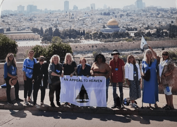 TMM Praying at the mount of olives